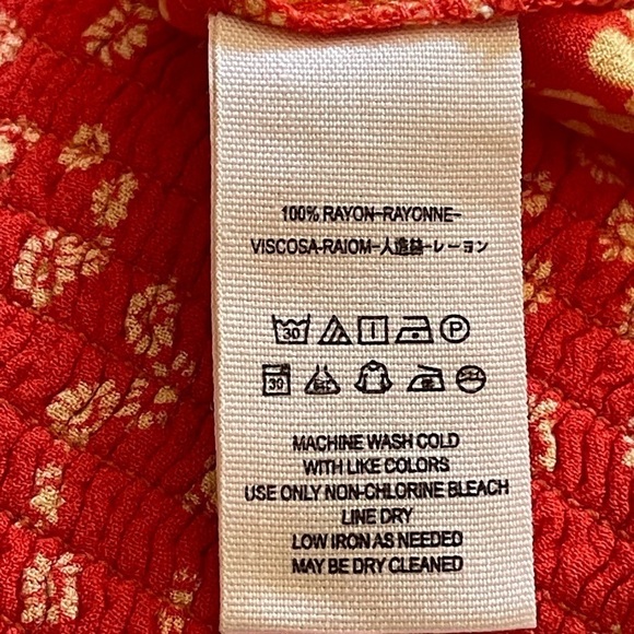 Free People Lady Bohemian Printed Blouse - Picture 8 of 10